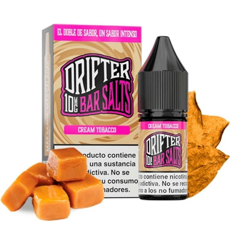 Drifter Bar Salts Cream Tobacco 10ml